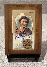 2023 Topps Allen & Ginter Bryce Young Auto MA-BY Heisman 1st NFL Pick Panthers