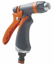 Lancia pistola acqua metallo gomma GF 5547 irrigazione giardino lavaggio pulizia