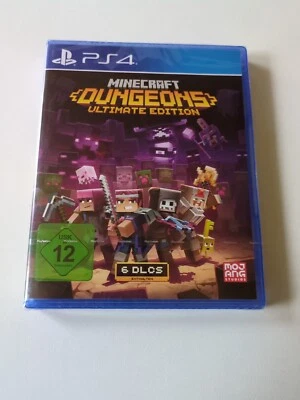 Minecraft Dungeons (Ultimate Edition) (Playstation 4) NEU & OVP - Bild 1 von 2
