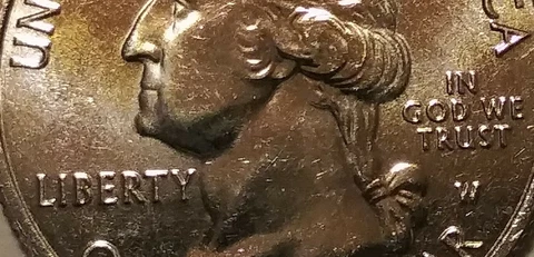 2019 W American Memorial Park Error. ***Doubled Ear/Chin/In God We Trust*** Cover