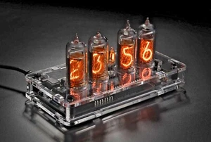 IN-14 Nixie Tube Clock KIT (4 Tube) - Picture 1 of 6