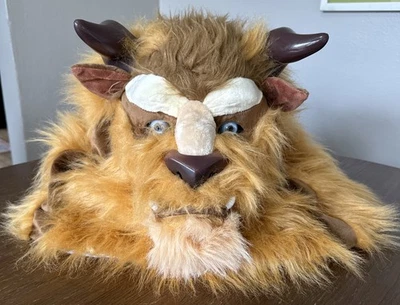 Fantasia cosplay Halloween adulto máscara cabeça boca movimento máscara Boca Disney Beauty And The Beast - Imagem 1 de 4