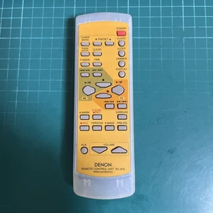 DENON Audio Remote Control RC-876 - Picture 1 of 3