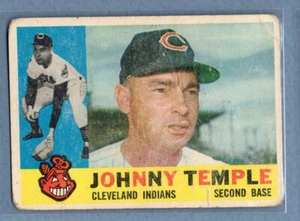1960 Topps #500 Johnny Temple (a) G-VG  GO257 - Picture 1 of 1