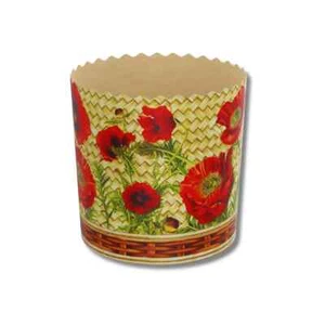 10 pcs 110mm Easter Bread Oiled Baking Paper Molds Forms Cakes Panettone Пасха - Picture 1 of 4