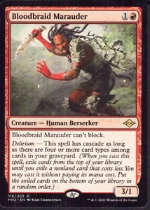 Bloodbraid Marauder Modern Horizons 2 - Magic MTG NM - Picture 1 of 2