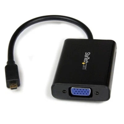 StarTech MCHD2VGAA2 Micro HDMI to VGA Converter for Smartphones/Ultrabook/Tablet - Image 1 of 4