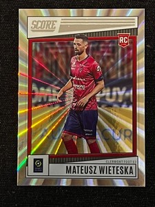 LASER CARD PANINI SCORE LEAGUE 1 2022 MATEUSZ WIETESKA CLERMONT # 47