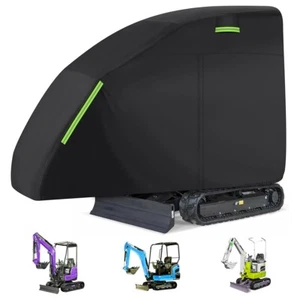 Excavator Cover Oxford Cloth Waterproof Sun Rain Dust Snow Protection w/ Zipper - Picture 1 of 12