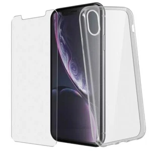 full cover protect Verre trempé avec coque arriere transparente compatible iP... - Photo 1 sur 1