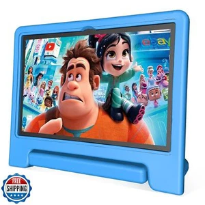 JREN Tablet for Kids|10 Inch Kids Tablet Android 14|Octa-core|64GB|WiFi |Blue - Picture 1 of 5