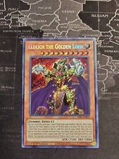 Yugioh - Eldlich The Golden Lord - Secret Rare - SESL-EN027 - 1st Edition 