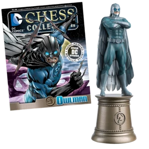 EAGLEMOSS DC CHESS COLLECTION ISSUE 86 OWLMAN BLACK KNIGHT - NEW SEALED - Picture 1 of 1