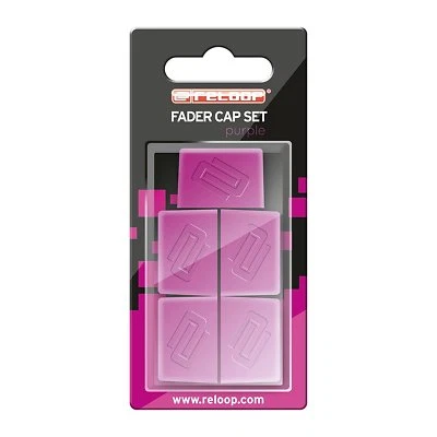 Reloop Fader Cap Set Purple KIT 5 CAPPUCCI PER FADER VIOLA - Imagen 1 de 2
