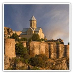 2 x Square Stickers 10 cm - Narikala Castle in Tbilisi Georgia #45831 - Afbeelding 1 van 9