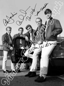 BEACH BOYS   - print signed photo - foto con autografo stampato - Foto 1 di 1