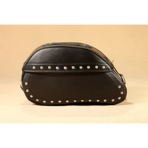 2x Exklusive Leder Motorrad Satteltaschen Seitentasche Gepäcktaschen S49D 57 cm - Bild 1 von 3