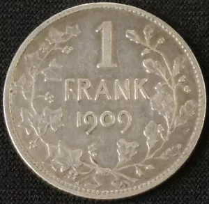 Belgien 1 Frank 1909 (F1501) - Bild 1 von 2