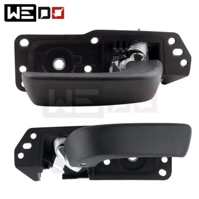 Set of 2 Interior Door Handle For 2007-2014 Chevrolet Silverado 3500 HD Front - Image 1 of 4