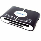 Zeikos ZE-CR201 57-in-1 USB 2.0 Flash Memory Card Reader for SD/SDHC/SDXC/MS/CF,