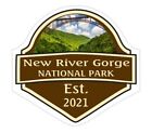 Autocollant neuf parc national River Gorge R7120 TAILLE AU CHOIX