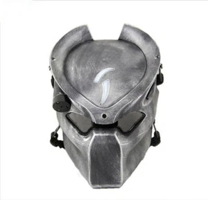 Alien VS. Predator Cosplay Mask Headgear Field Face Guard Halloween Helmet Props - Picture 1 of 19