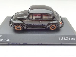 Volkswagen VW Käfer 1200 Special Bug Modellino Auto Di WhiteBox IN 1:43 Nero - Foto 1 di 4