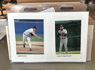 1997 TOPPS FINEST RARE POWER VAULT PHOTOS JOHN SMOLTZ BRAVES 1/1 COA - Image 1 of 4