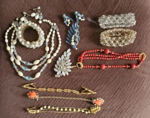 Vintage & Modern Costume Jewelry Lot ~ Most Have Maker Marks. - Picture 1 of 2