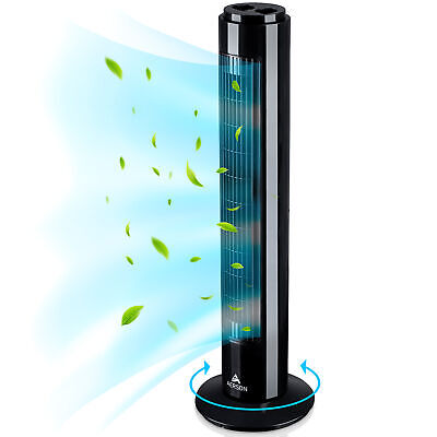 AERSON® Turmventilator 76 Cm Standventilator Säulenventilator Ventilator Timer • 28.99€