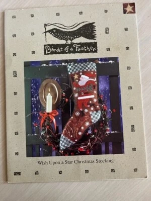 BIRDS OF A FEATHER Wish Upon a Star Christmas Stocking HOL204 - Image 1 of 3