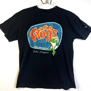 Camiseta Senor Frogs Tola Mujenes Unisex Pequeña Negra Bar Bebida Novedad Camiseta - Imagen 1 de 7
