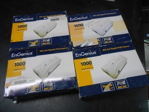 Lot of (4) EPE-5818GAF EnGenius Gigabit Power Over Ethernet PoE Injector 802.3af - Picture 1 of 4