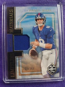 Daniel Jones Patch /150 Limitless Materials 2023 Limited New York Giants #LM-DJS - Picture 1 of 2