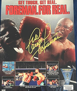 GEORGE   FOREMAN   SIGNED   8  X  10