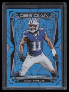 2024 Panini Obsidian Blue 52 Micah Parsons 9/25 - Picture 1 of 2