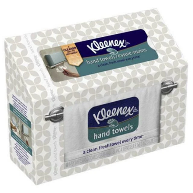 Kleenex 38586 Hand Towels - 60 Count