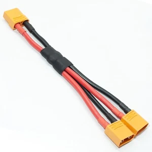 XT90 Parallelstecker Blei RC Batterie Stecker 20cm Adapter - Bild 1 von 4