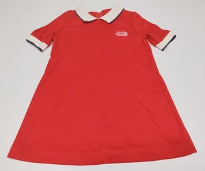Vtg Original Girl's Little Orphan Annie Dress~ Red &White~NO BELT~Costume~READ - Picture 1 of 19