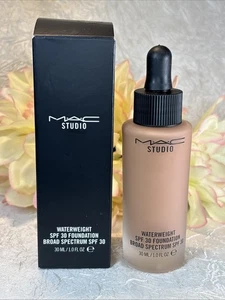 MAC Studio Waterweight SPF 30 Foundation ~ NW35 ~ 1 oz New in Box Free Shipping - Picture 1 of 1