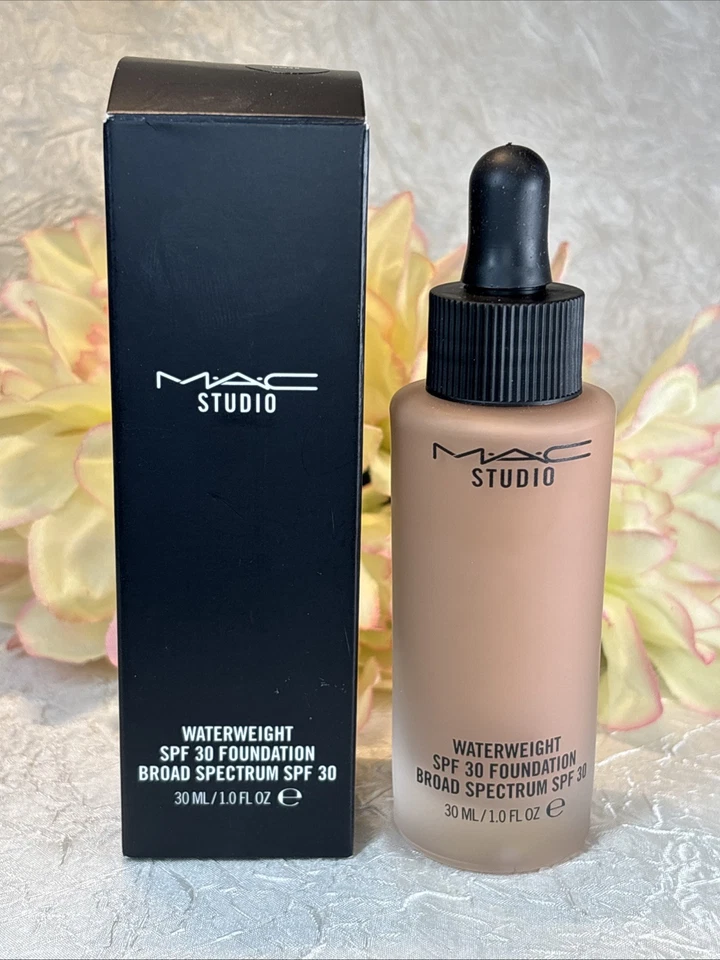 MAC Studio Waterweight SPF 30 Foundation ~ NW35 ~ 1 oz New in Box Free Shipping - Image 1 of 1