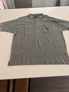Givenchy Athletic Polo Top XL Gray Mens Short Sleeve - Picture 1 of 7