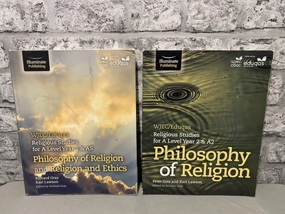 WJEC/Eduqas Religious Studies for A Level Year 1 & AS Philosophy of Religion x 2 - Image 1 of 4