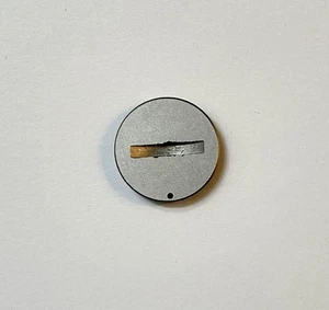 Cubierta de batería para cámara fotográfica Contax Tix Aps OEM plateada pieza de repuesto - Imagen 1 de 2