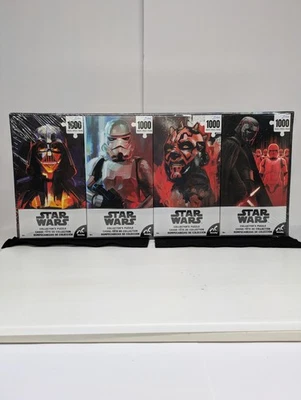 Star Wars Collector's Puzzles Set of 4 Vader, Maul, Trooper,2025  - Image 1 of 4