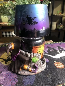 Yankee Candle Witch’s Brew Original Vela Grande Halloween Sombra y Soporte - Imagen 1 de 9