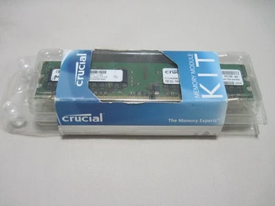 Crucial 1GB 240-PIN DIMM 128Mx64 DDR2 PC2 Desktop Memory Model CT12864AA667 - Image 1 of 4
