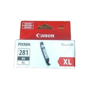NUOVO! Cartuccia di inchiostro originale originale Canon - CLI-281 XL ad alto rendimento - nero OEM - Foto 1 di 6