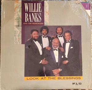 WILLIE BANKS & The Messengers Look At The Blessings 1988 Gospel LP MAL-4428 - Foto 1 di 2