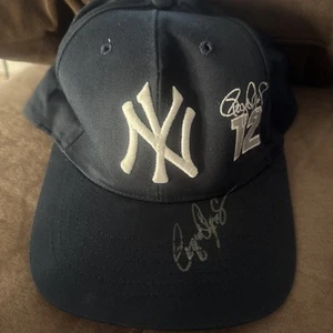 ROGER CLEMENS Autographed Signed Baseball Hat Cap New York Yankees - Picture 1 of 8